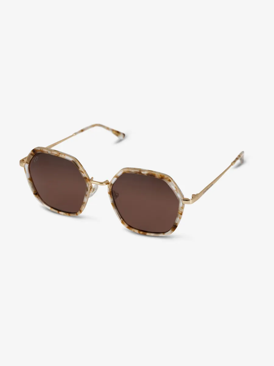 Γυαλιά ηλίου 'Amsterdam Edge Toffee Tortoise Brown'