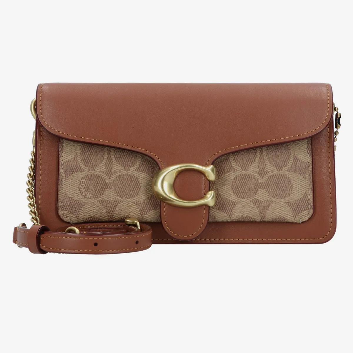 Κλατς 'TABBY CHAIN CLUTCH IN SIGNATURE CANVAS'