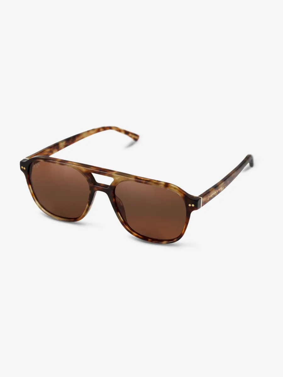 Γυαλιά ηλίου 'Zurich Oversize Havana Tortoise Brown'