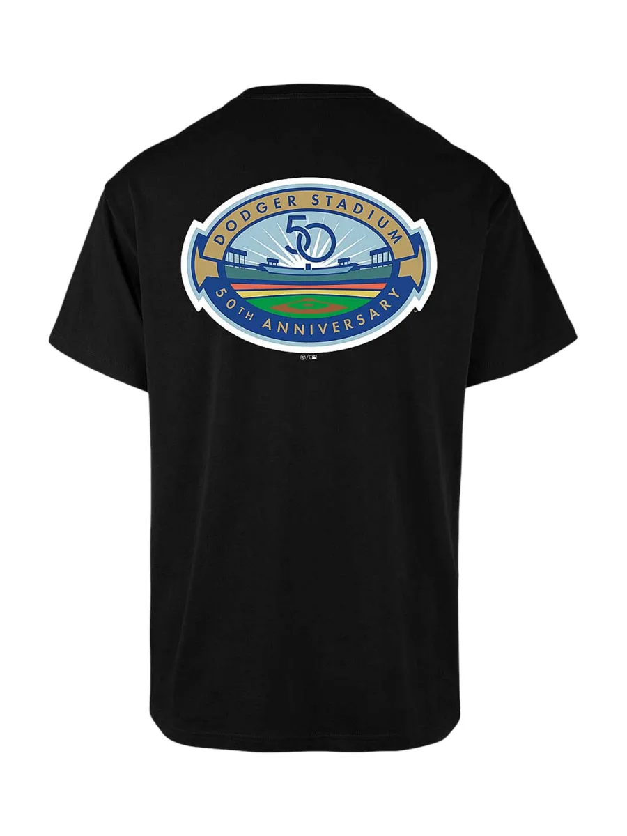47 Brand Μπλουζάκι 'Los Angeles Dodgers Backer'