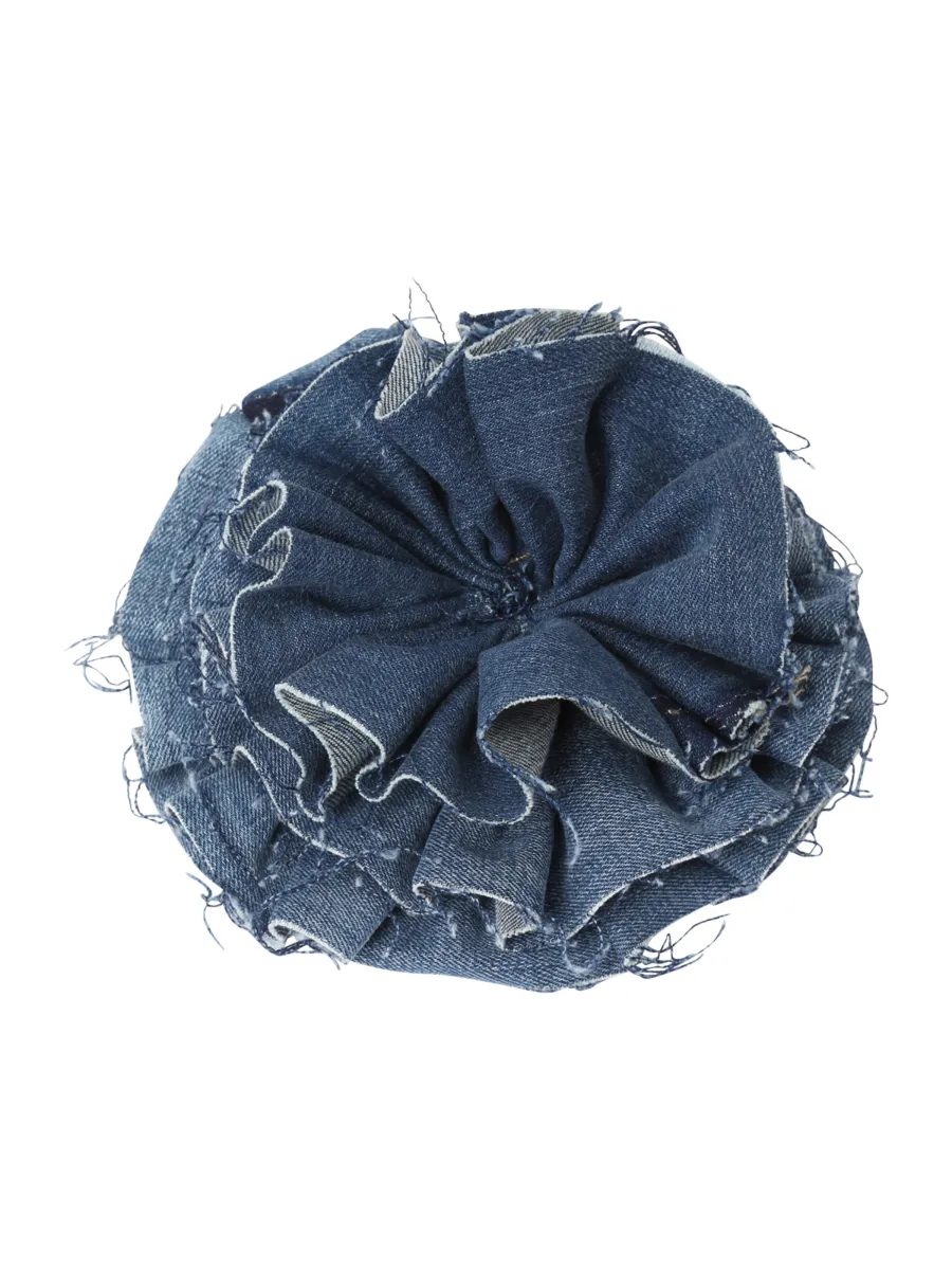 ABOUT YOU REBIRTH STUDIOS Μπρελόκ 'denim flower brooch'