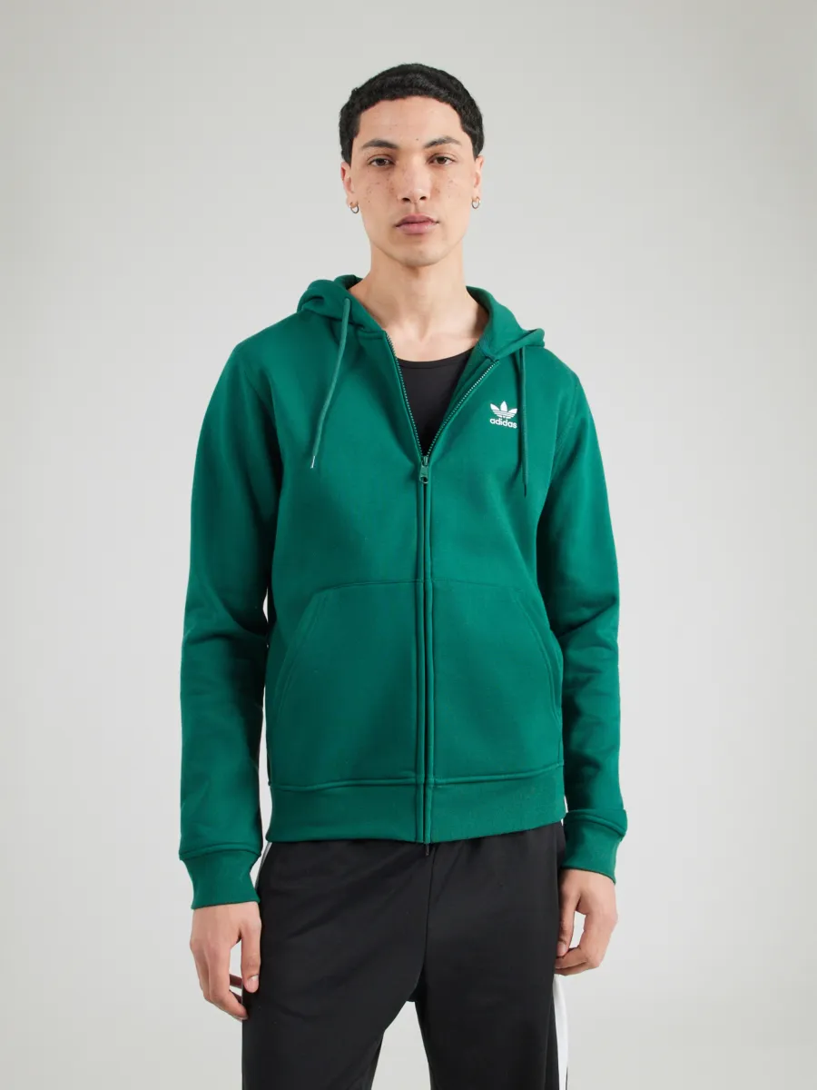 ADIDAS ORIGINALS Ζακέτα φούτερ 'Trefoil Essentials'