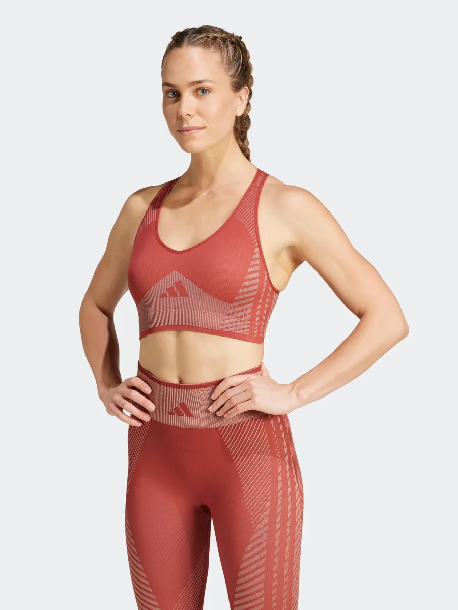 ADIDAS PERFORMANCE Αθλητικό σουτιέν 'AEROKNIT Training Light Support'