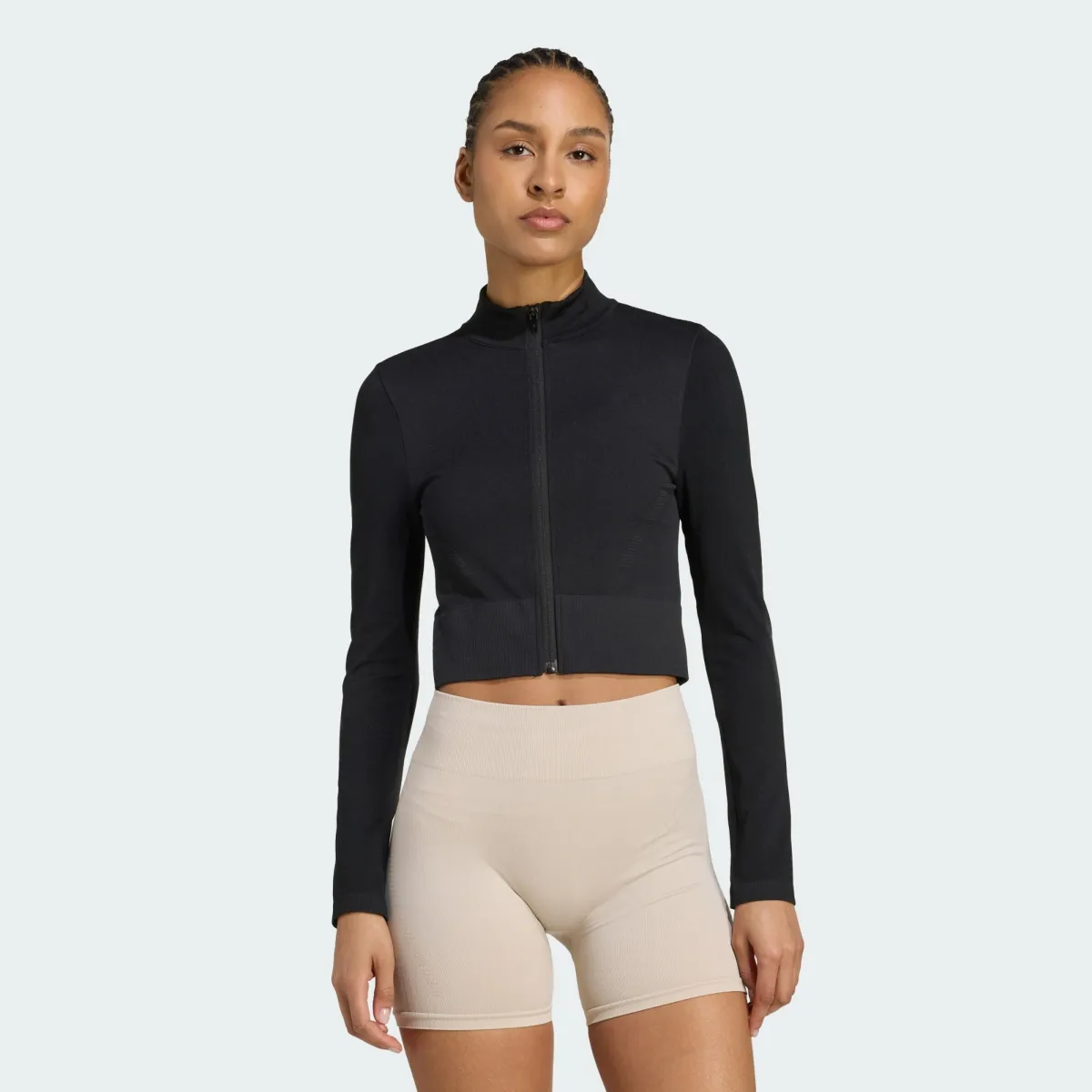 ADIDAS PERFORMANCE Αθλητική πλεκτή ζακέτα 'Essentials'