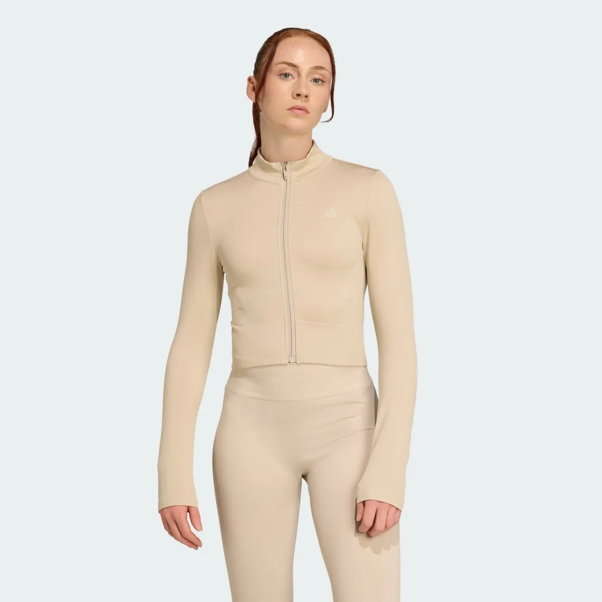 ADIDAS PERFORMANCE Αθλητική πλεκτή ζακέτα 'Essentials'