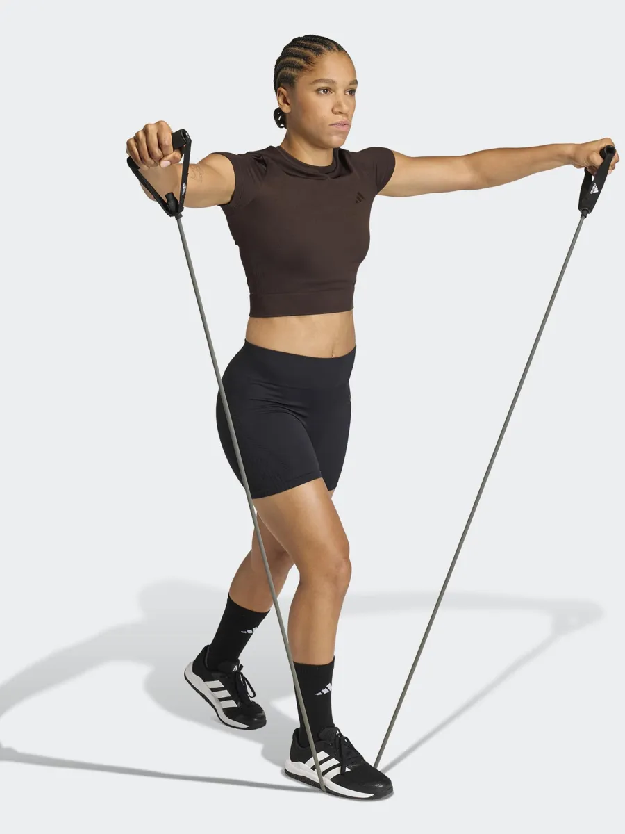 ADIDAS PERFORMANCE Λειτουργικό μπλουζάκι 'Essentials'