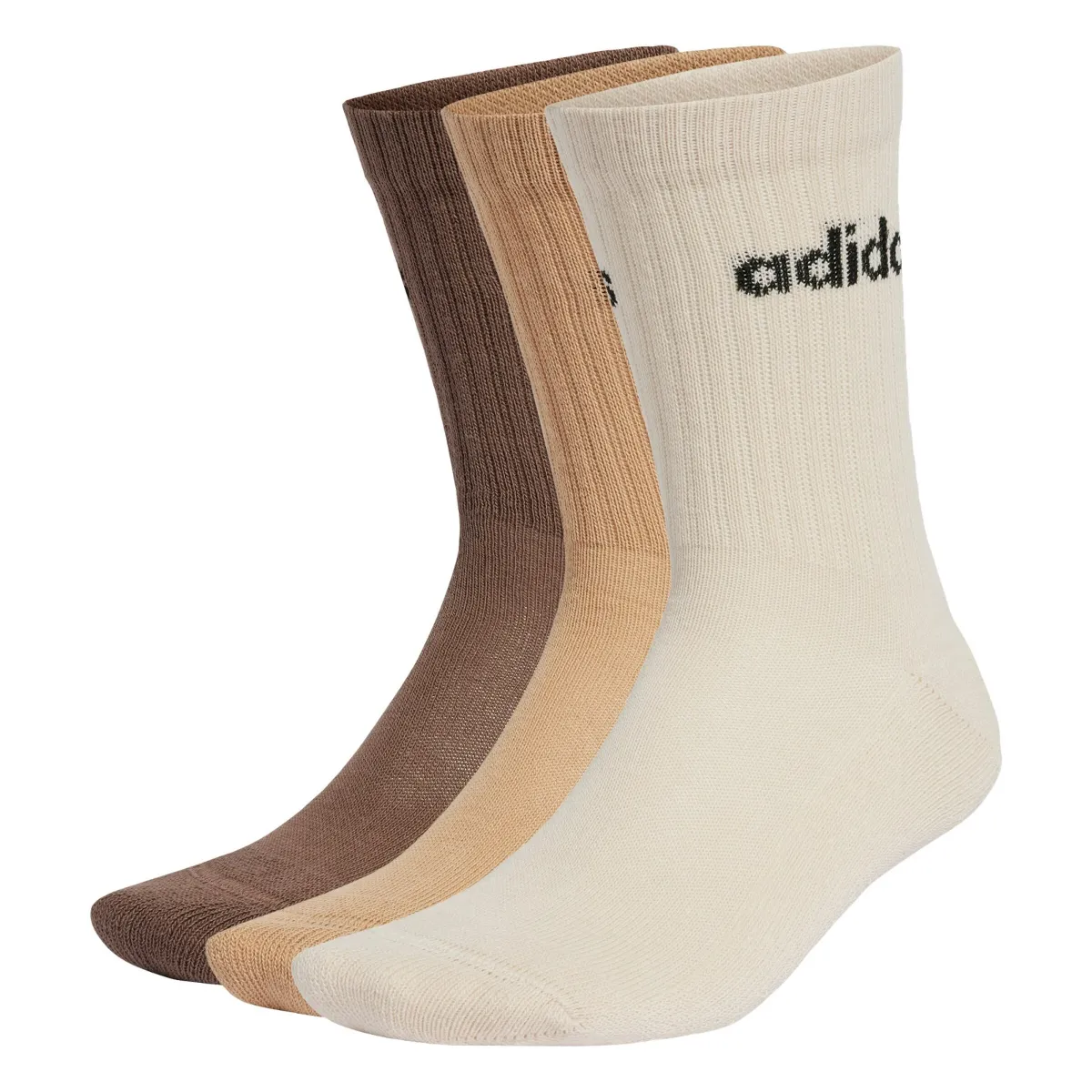 ADIDAS PERFORMANCE Αθλητικές κάλτσες 'Linear Crew Cushioned 3 Pairs'