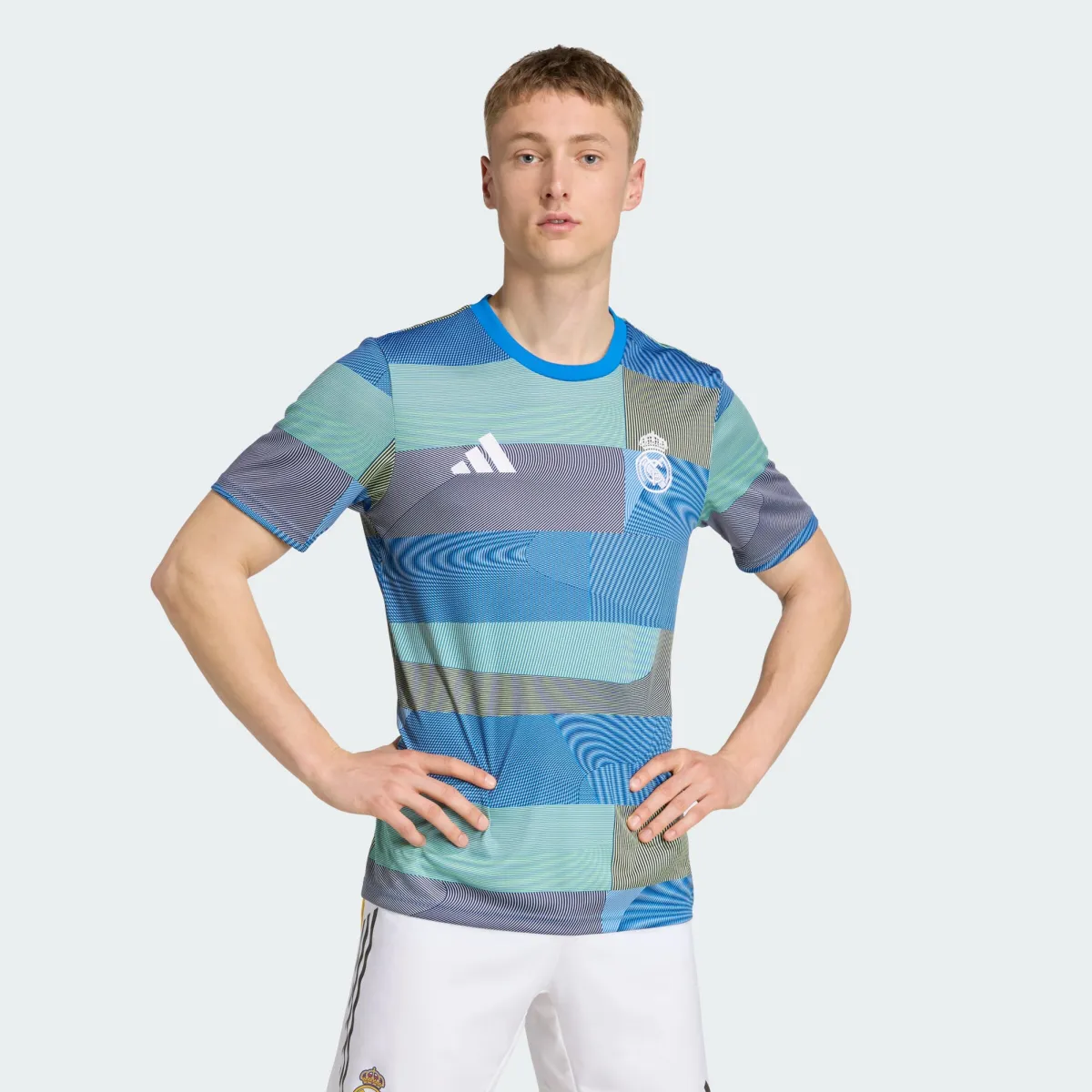 ADIDAS PERFORMANCE Λειτουργικό μπλουζάκι 'Real Madrid Prematch 2025/2026'