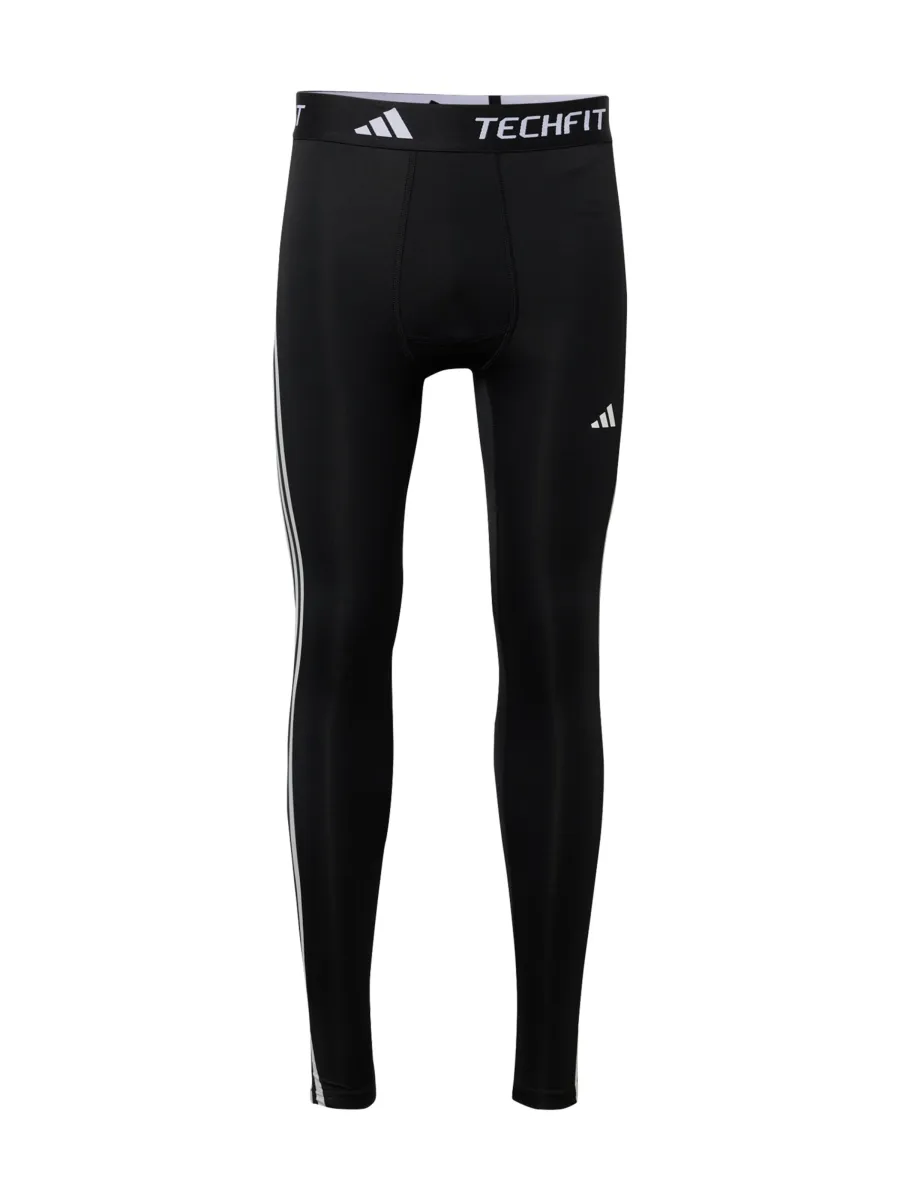 ADIDAS PERFORMANCE Παντελόνι φόρμας 'TECHFIT Compression Training 3-Stripes Long'