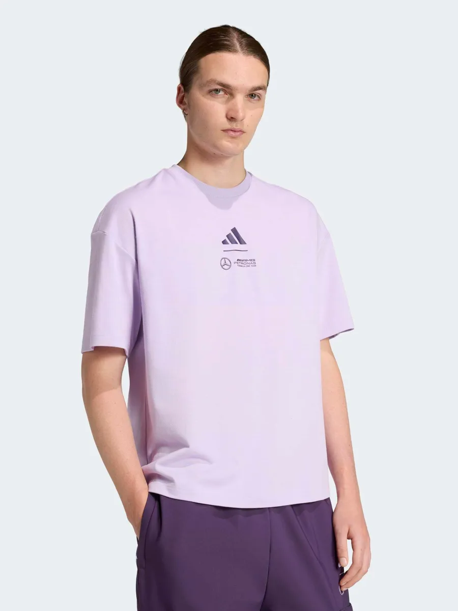 ADIDAS PERFORMANCE Λειτουργικό μπλουζάκι 'Mercedes - AMG Petronas Formula One Team Premium'