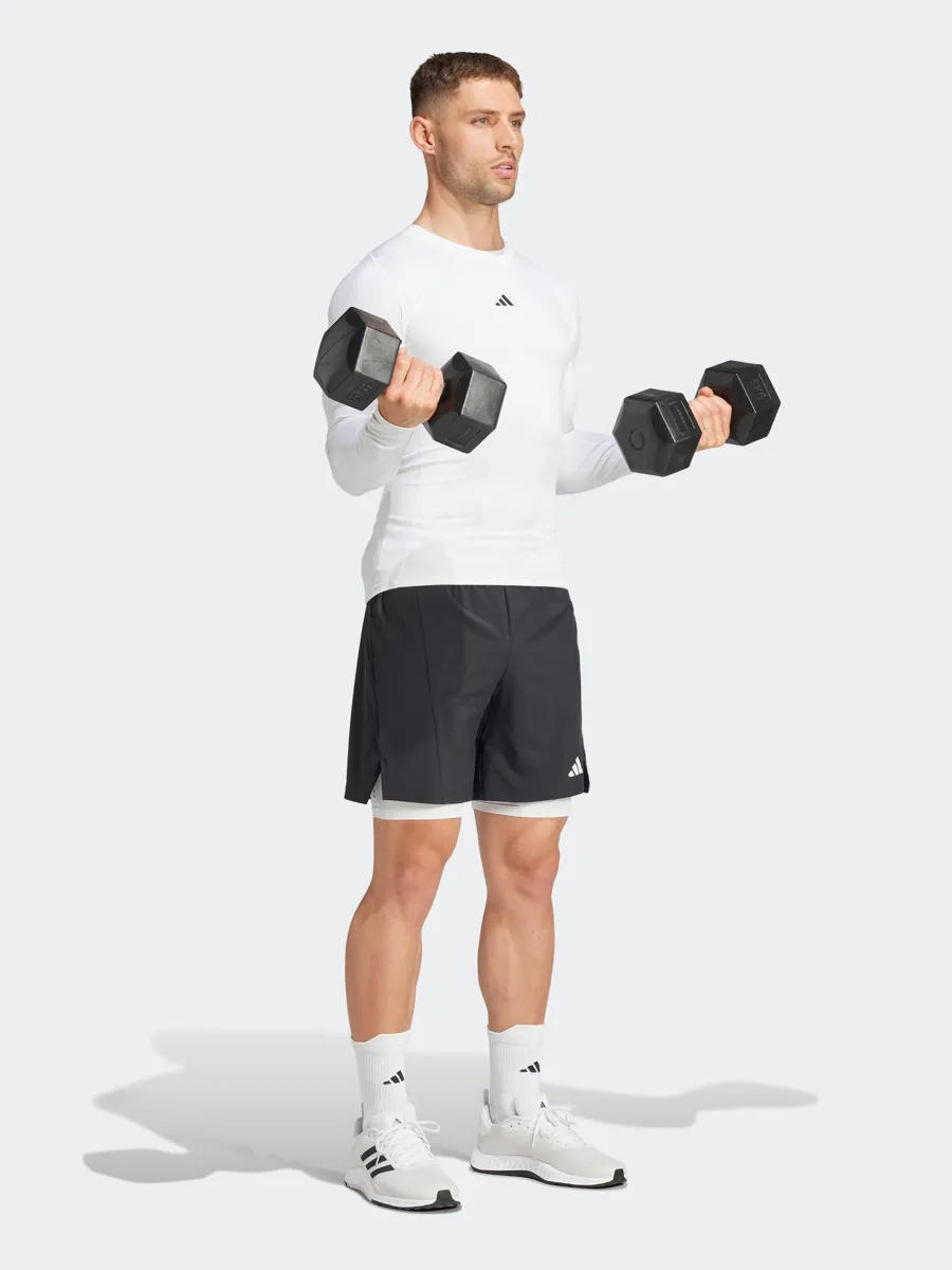 ADIDAS PERFORMANCE Λειτουργικό μπλουζάκι 'Techfit Compression'