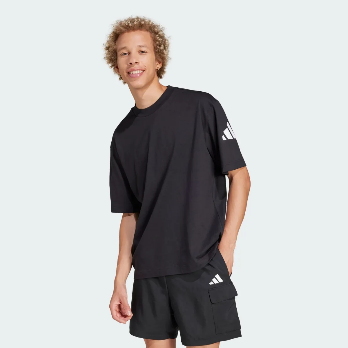 ADIDAS SPORTSWEAR Λειτουργικό μπλουζάκι 'Essentials'