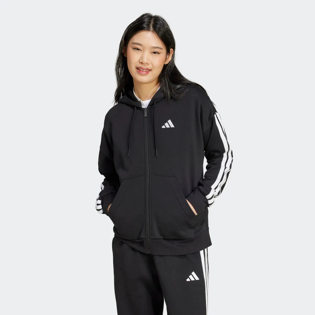 ADIDAS SPORTSWEAR Ζακέτα φούτερ 'Essentials'