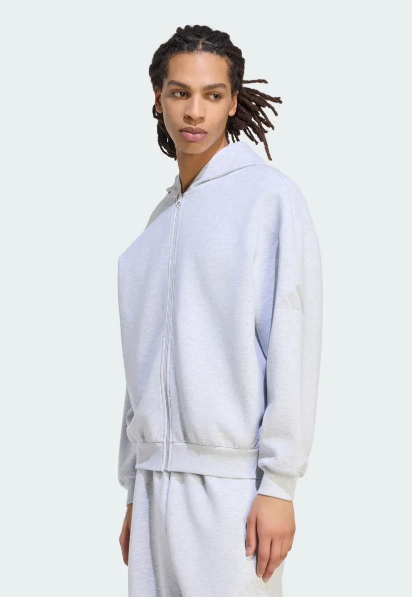 ADIDAS SPORTSWEAR Αθλητική ζακέτα φούτερ 'Soft Lux'