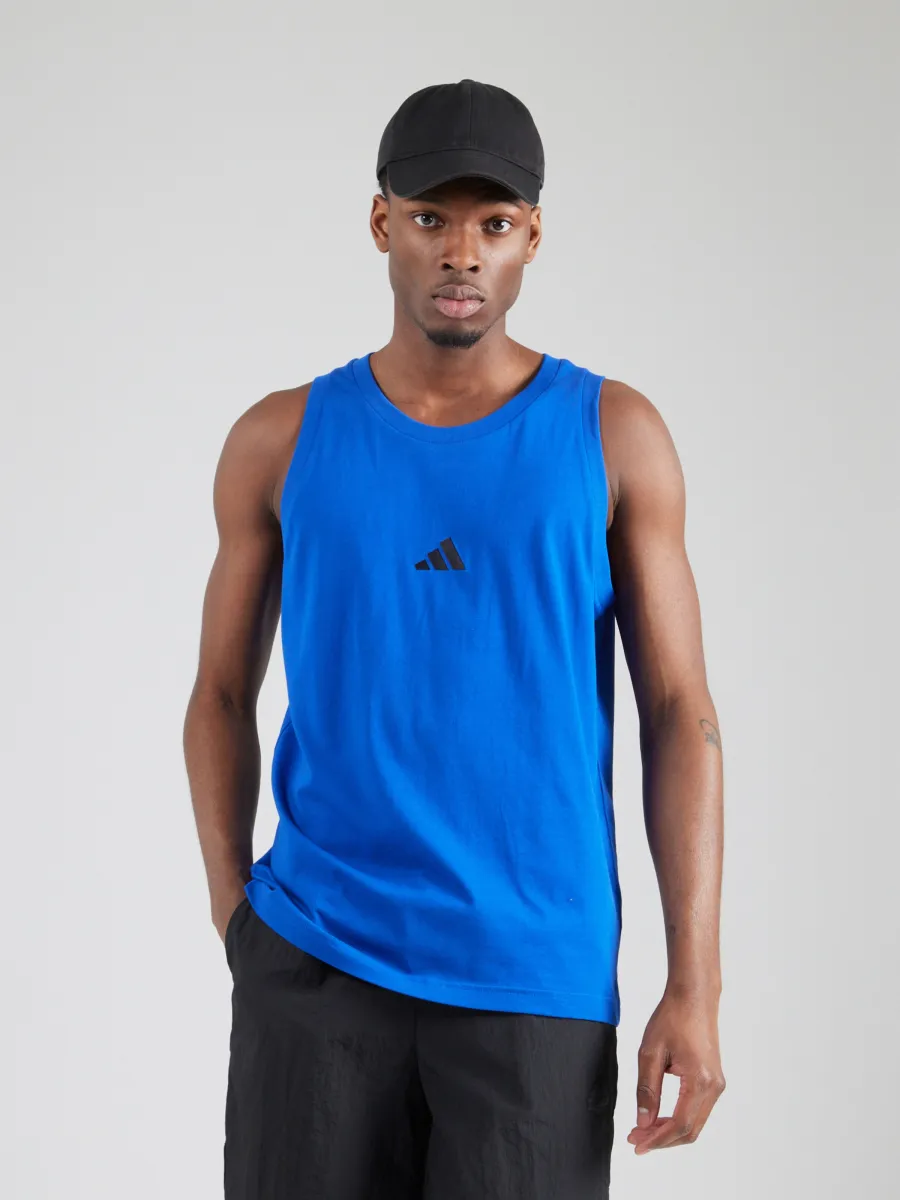 ADIDAS SPORTSWEAR Λειτουργικό μπλουζάκι 'ESSENTIALS SMALL LOGO SINGLE JERSEY TANK'