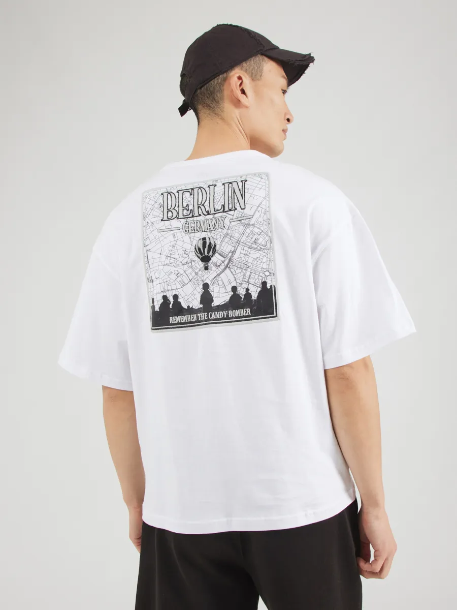 ALPHA INDUSTRIES Μπλουζάκι 'Berlin Candy Bomber'