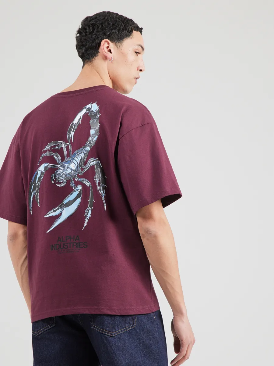 ALPHA INDUSTRIES Μπλουζάκι 'Scorpion Cyborg'