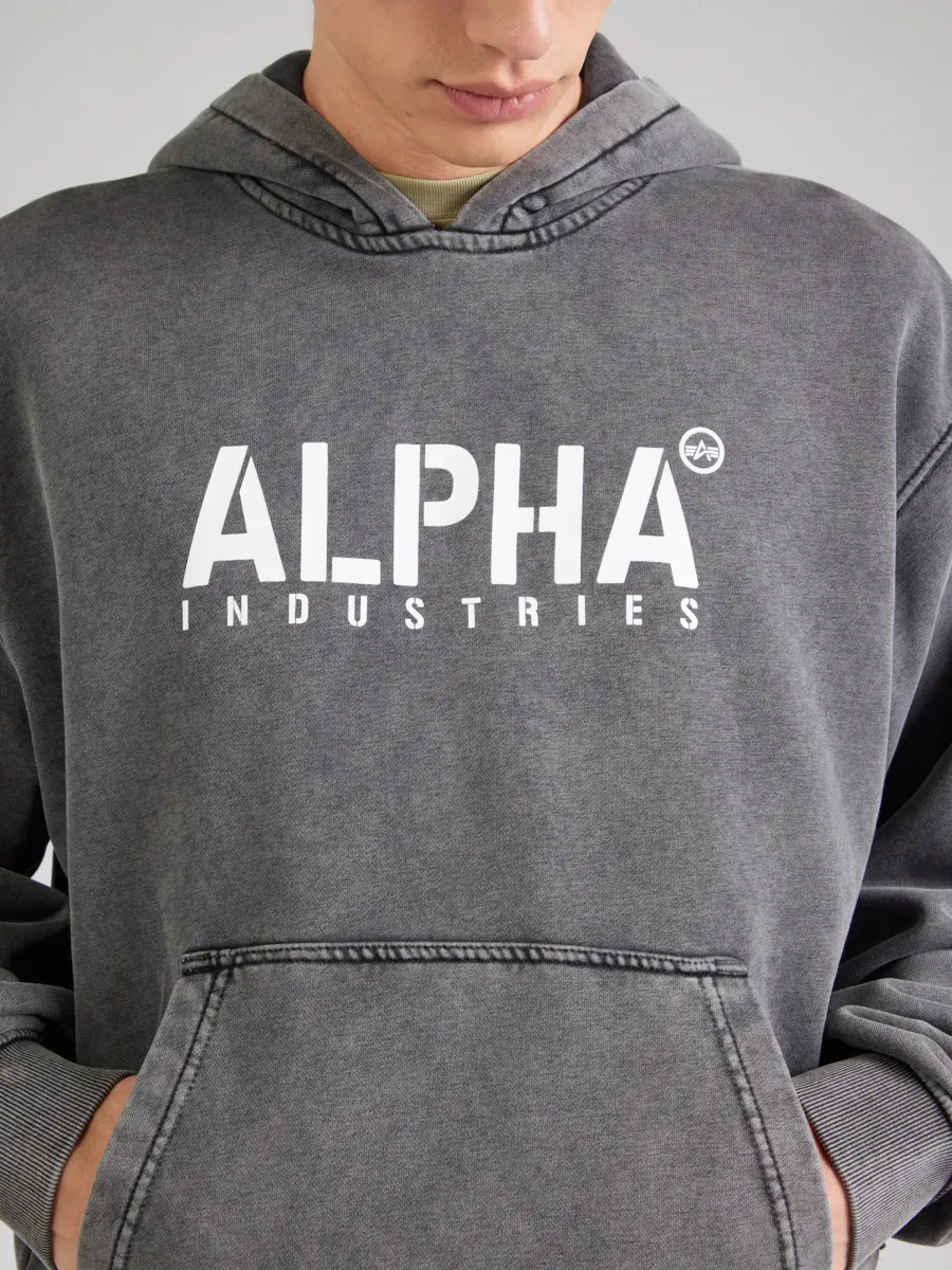 ALPHA INDUSTRIES Μπλούζα φούτερ 'Stencil'