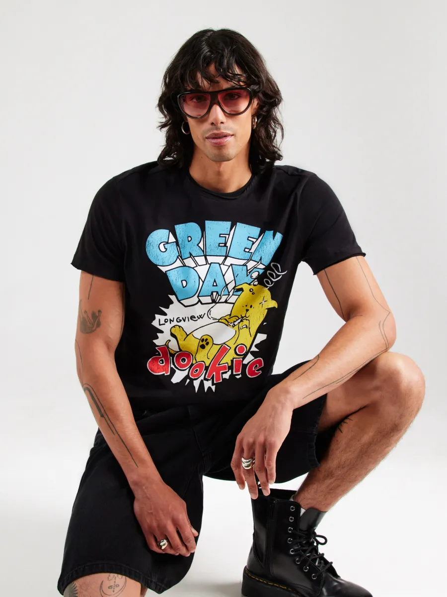 AMPLIFIED Μπλουζάκι 'GREENDAY DOOKIE LONGVIEW'