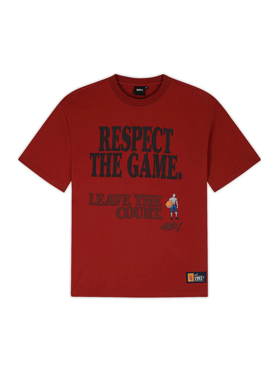AND1 Μπλουζάκι 'Respect The Game'
