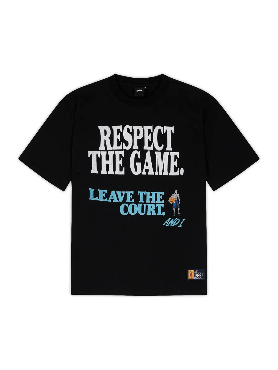 AND1 Μπλουζάκι 'Respect The Game'
