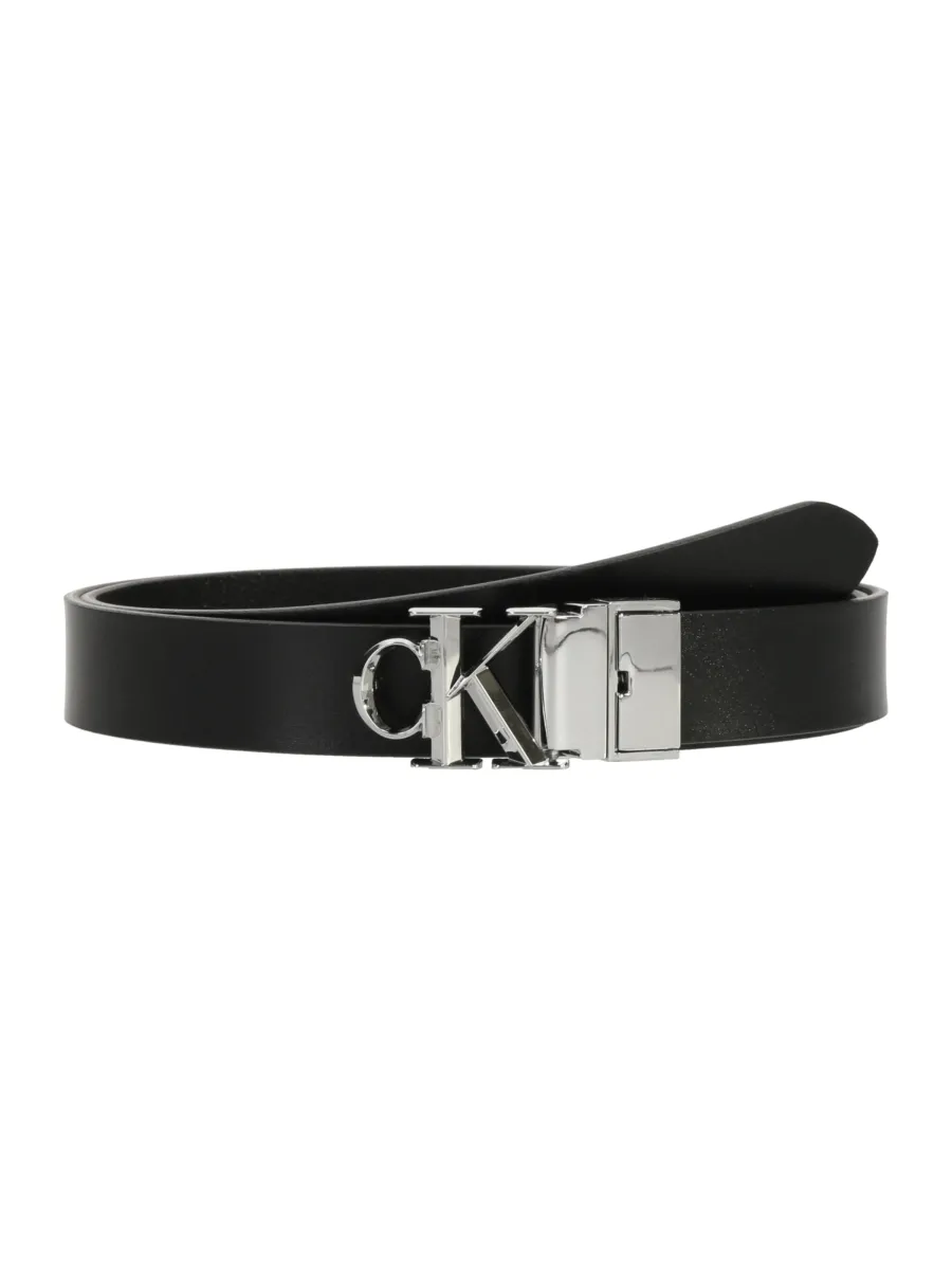 Calvin Klein Ζώνη 'Adjustable Reversible Monogram Buckle'
