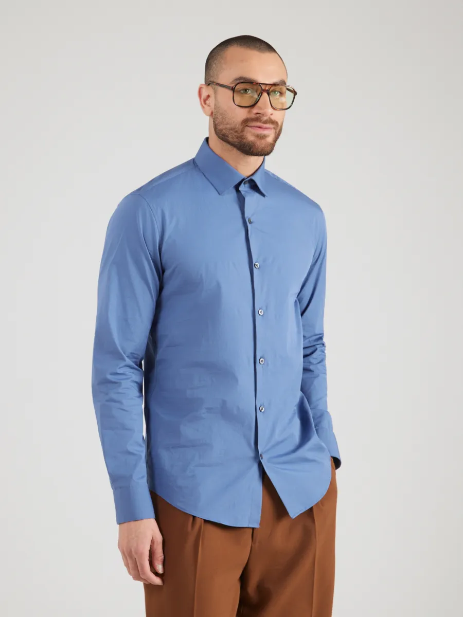 Calvin Klein Πουκάμισο 'Slim Fit Solid Stretch'