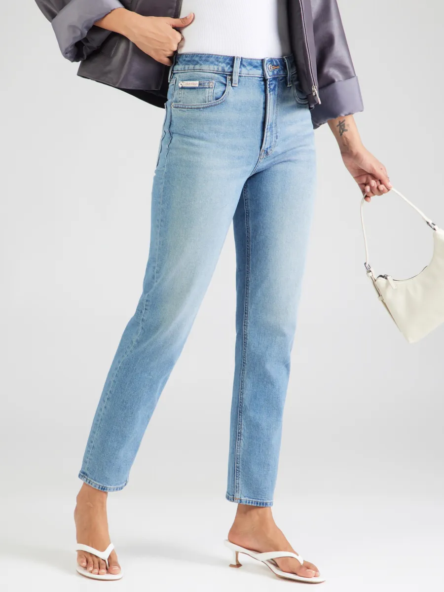 Calvin Klein Jeans Τζιν 'Faded Whiskered Mom'