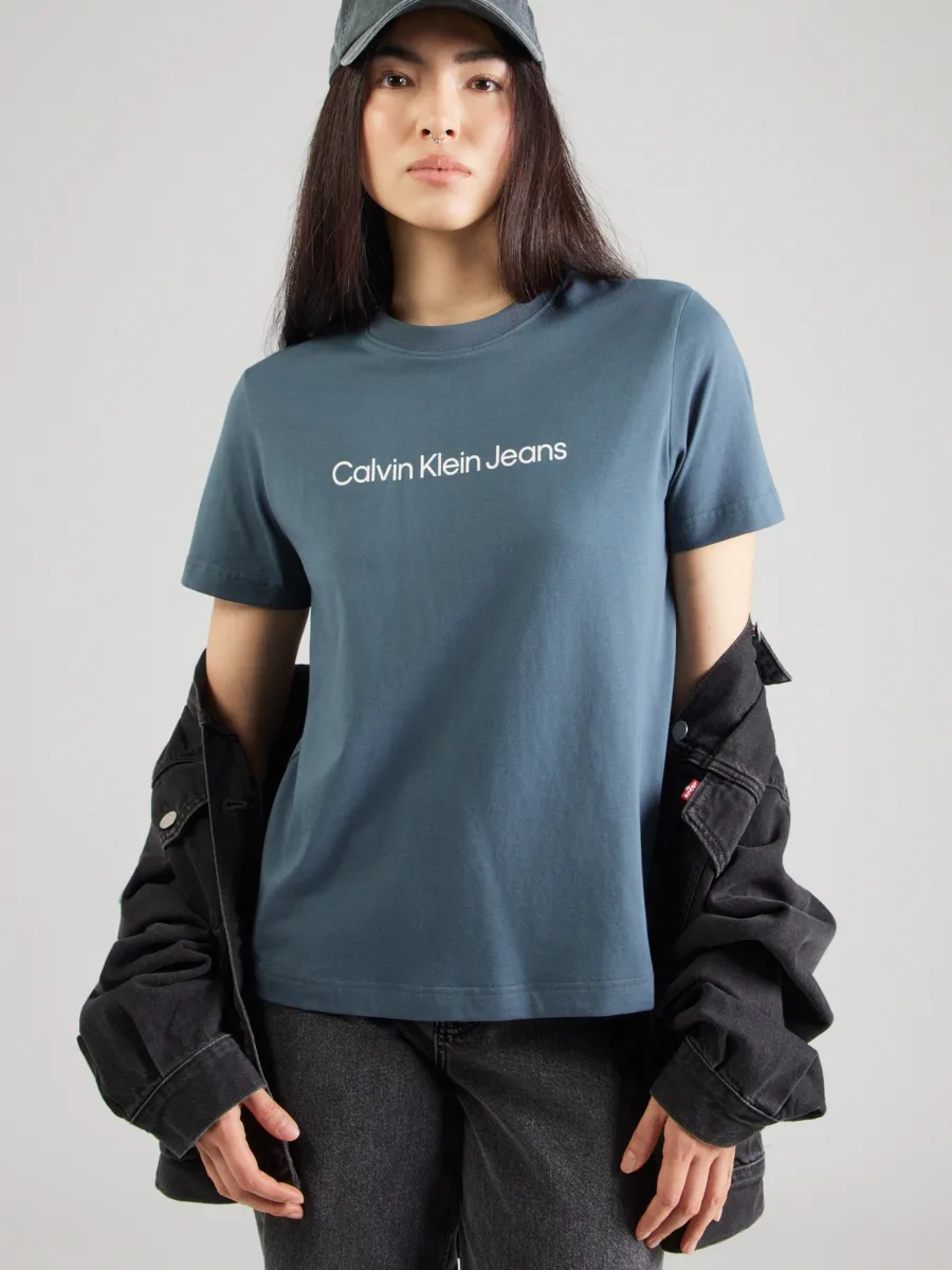 Calvin Klein Jeans Μπλουζάκι 'Linear Logo'