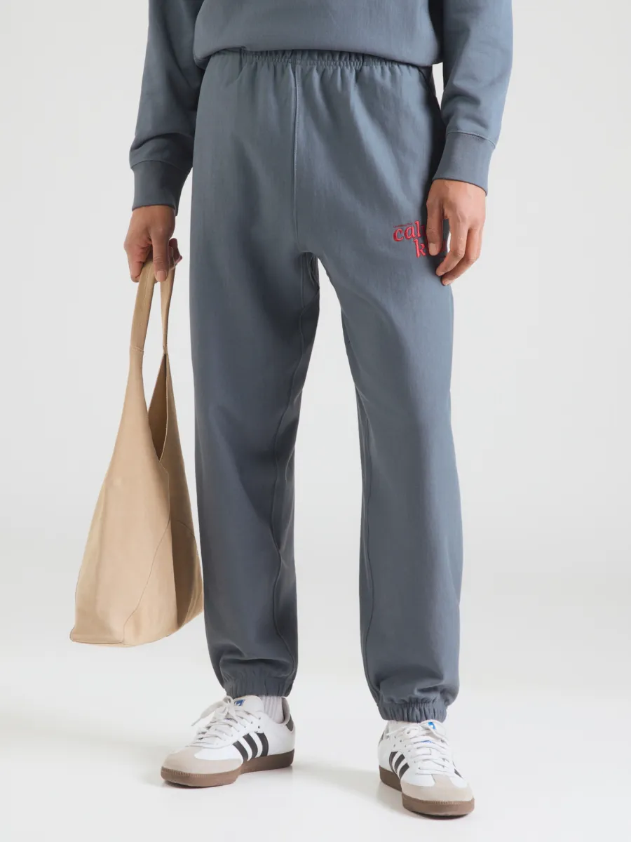 Calvin Klein Jeans Παντελόνι 'Logo Embroidery Cuffed'