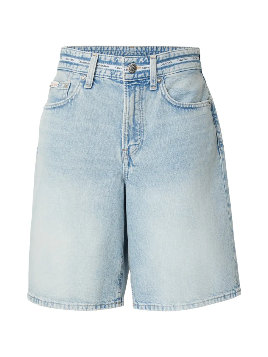 Calvin Klein Jeans Τζιν 'Logo Tape Bermuda'
