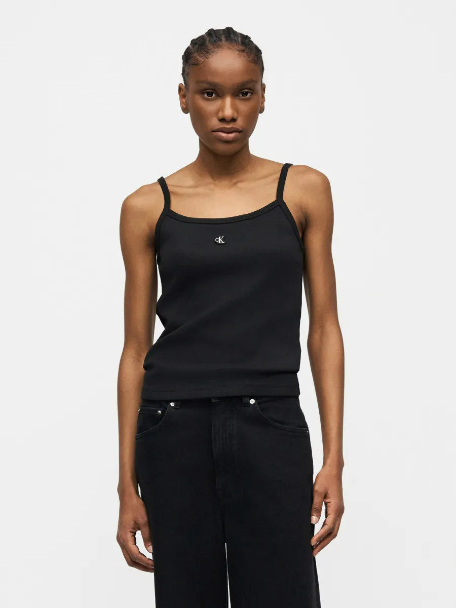 Calvin Klein Jeans Τοπ 'Monogram Patch Cami'