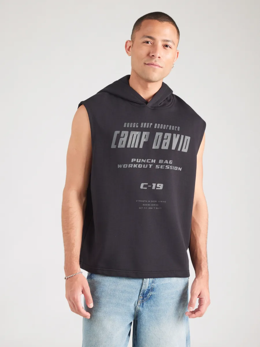 CAMP DAVID Μπλούζα φούτερ