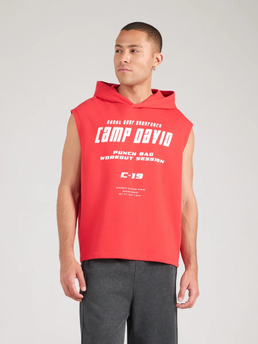 CAMP DAVID Μπλούζα φούτερ