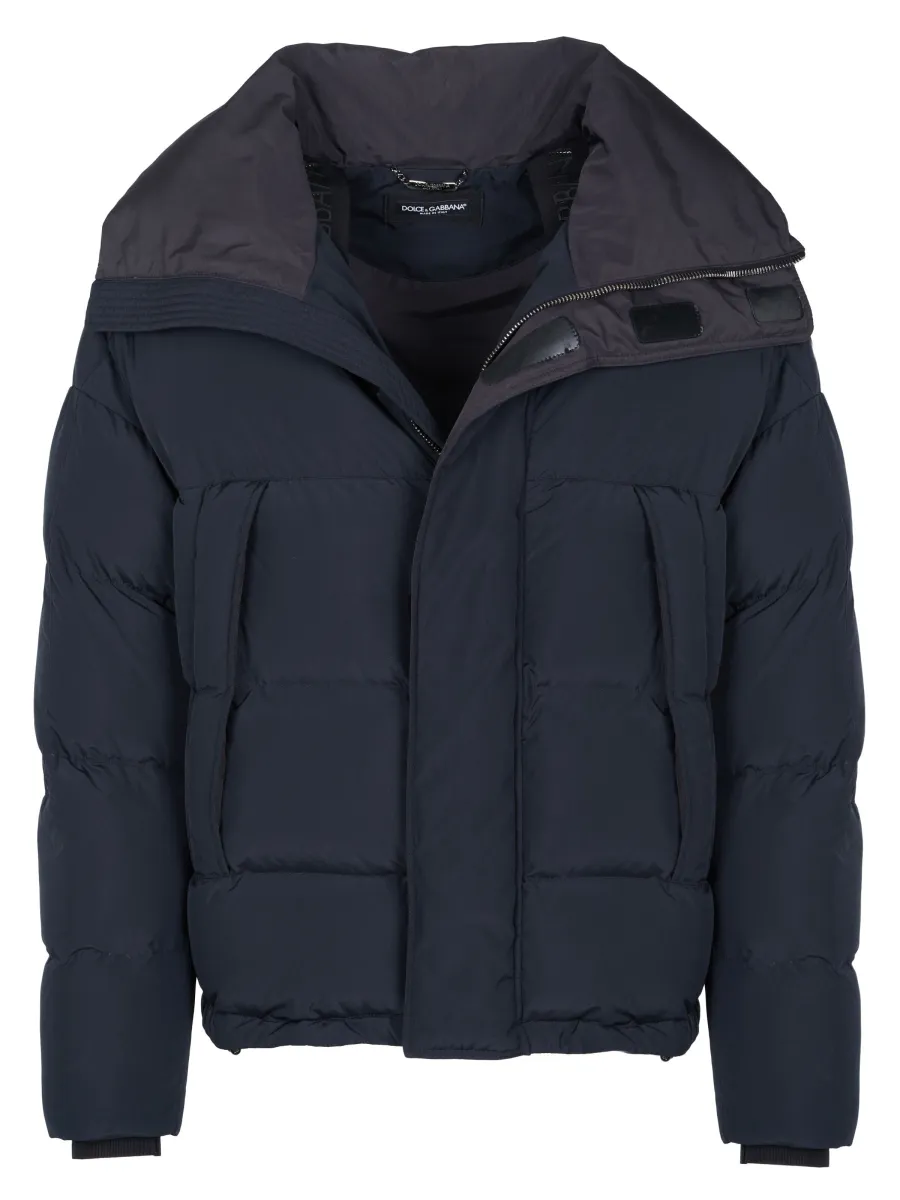 Χειμερινό μπουφάν 'Dolce & Gabbana Pufferjacke schwarz'