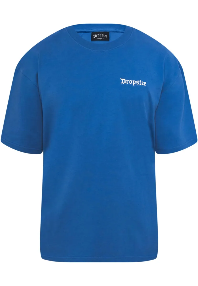 Dropsize Μπλουζάκι 'Heavy Embo'