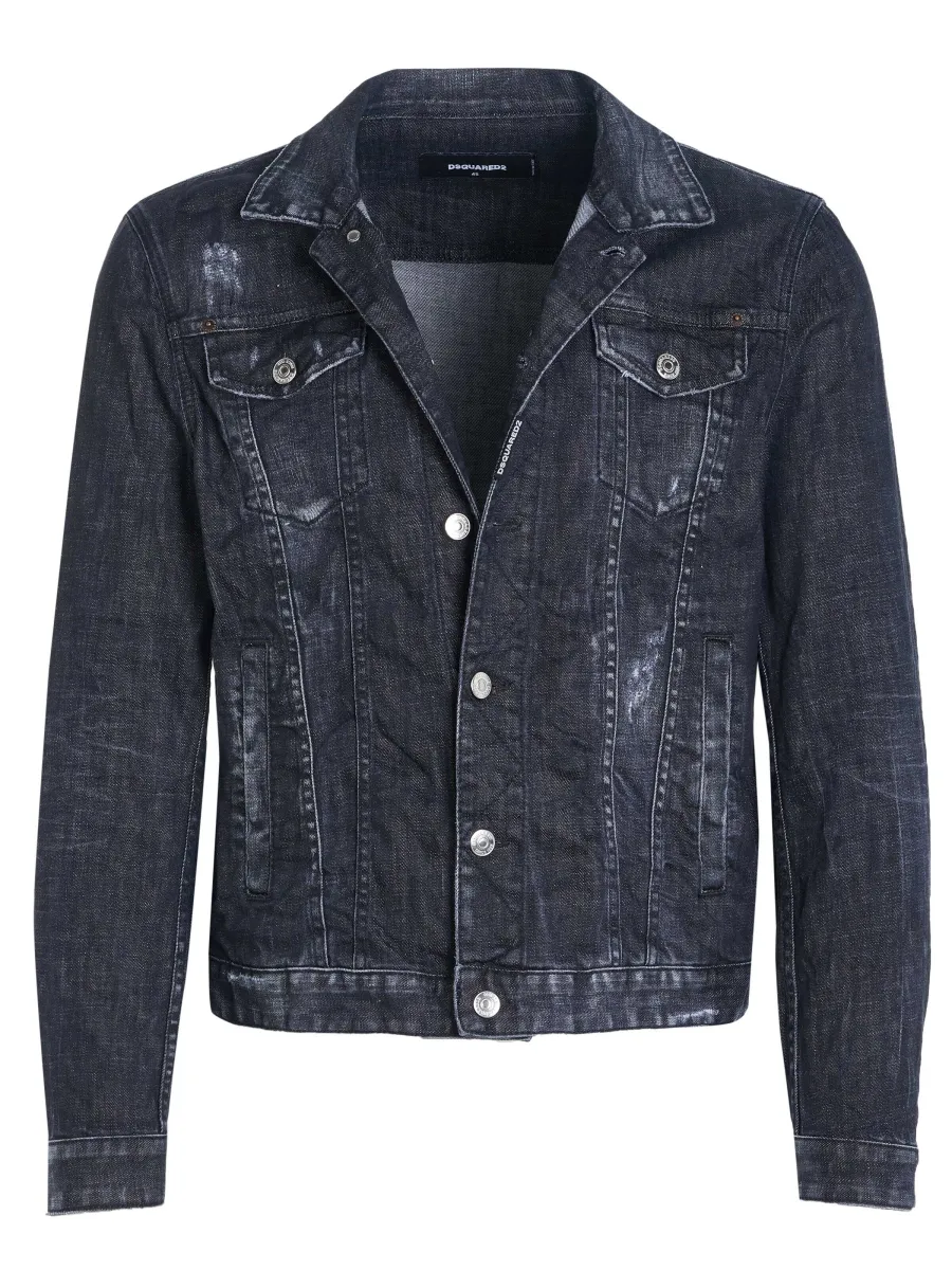 DS2 Φθινοπωρινό και ανοιξιάτικο μπουφάν 'Dsquared2 Jacke Dan grau'