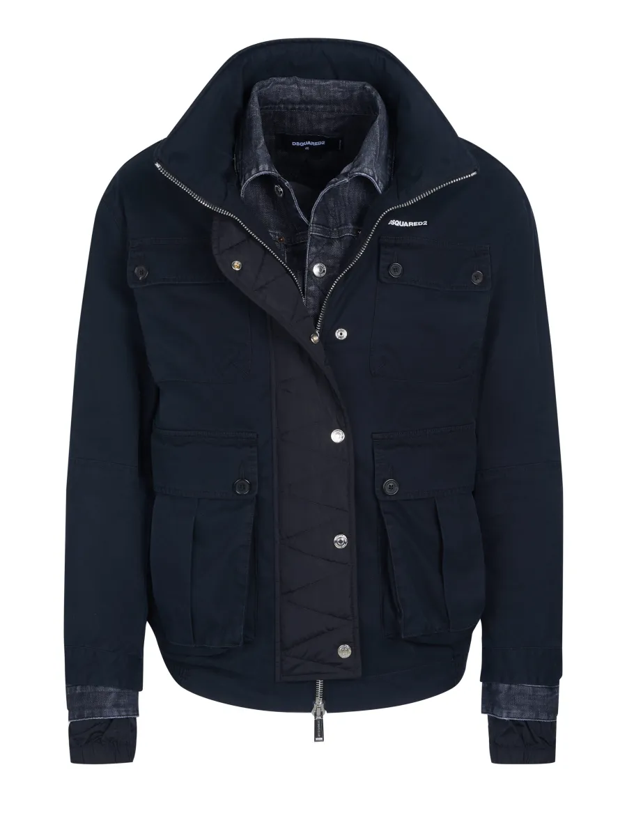 DS2 Φθινοπωρινό και ανοιξιάτικο μπουφάν 'Dsquared2 Jacke'