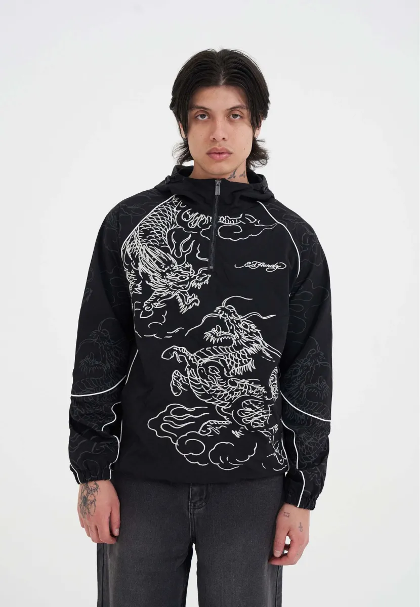 Ed Hardy Φθινοπωρινό και ανοιξιάτικο μπουφάν 'Battle Dragon'