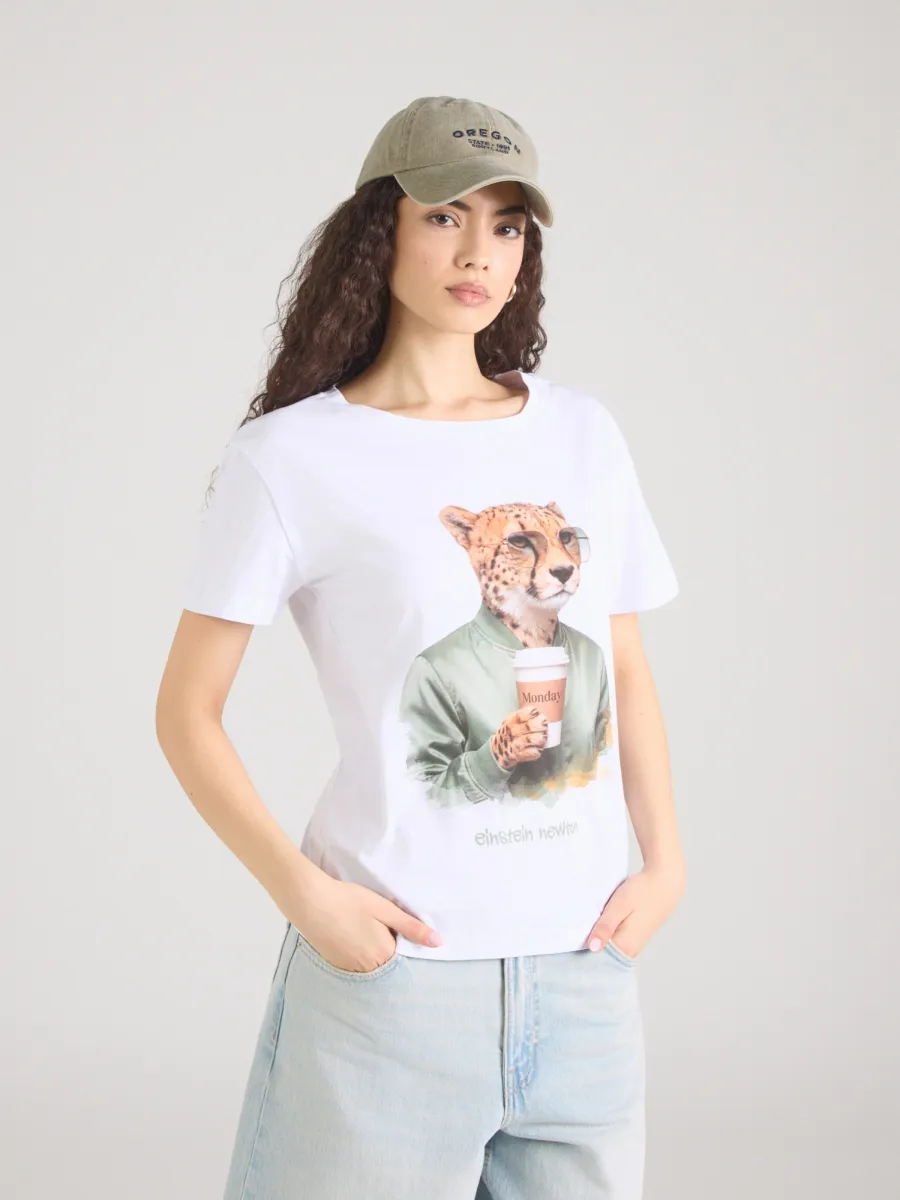 EINSTEIN & NEWTON Μπλουζάκι 'Monday Cheetah'