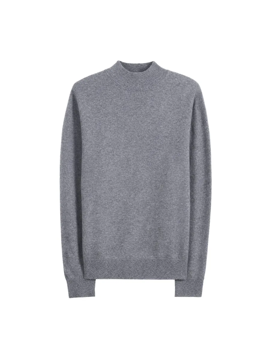 GOBI Cashmere Πουλόβερ 'Men's Timeless Mock Neck Cashmere Sweater'