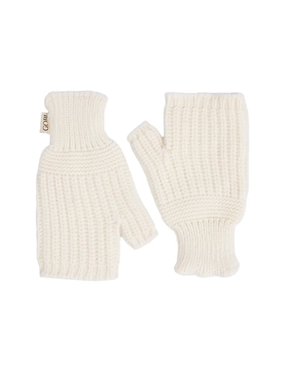 GOBI Cashmere Γάντια με κομμένα δάχτυλα 'Rib-Knit Cashmere Gloves'