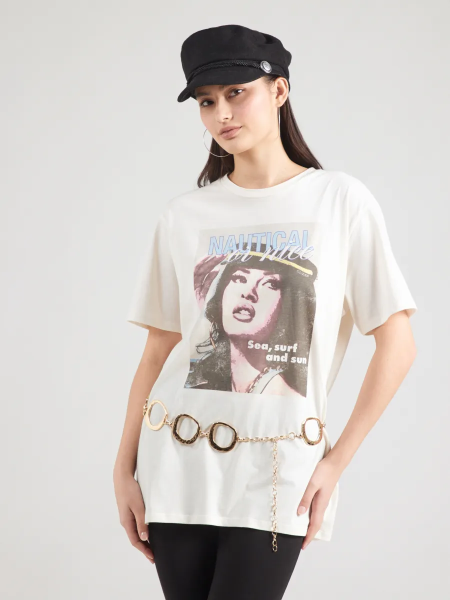 GUESS Μπλουζάκι 'SAILOR MAG'