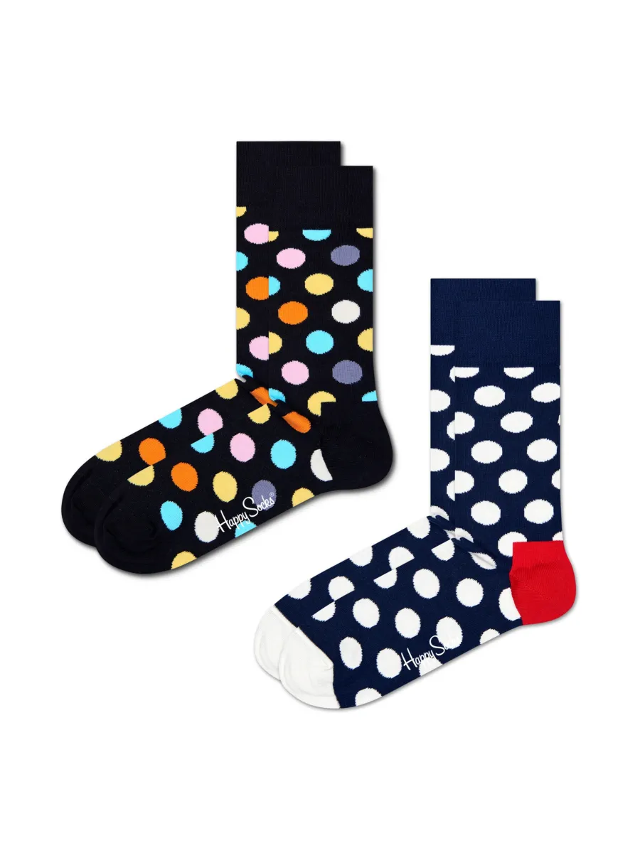 Happy Socks Κάλτσες '2-Pack Big Dot Socks'