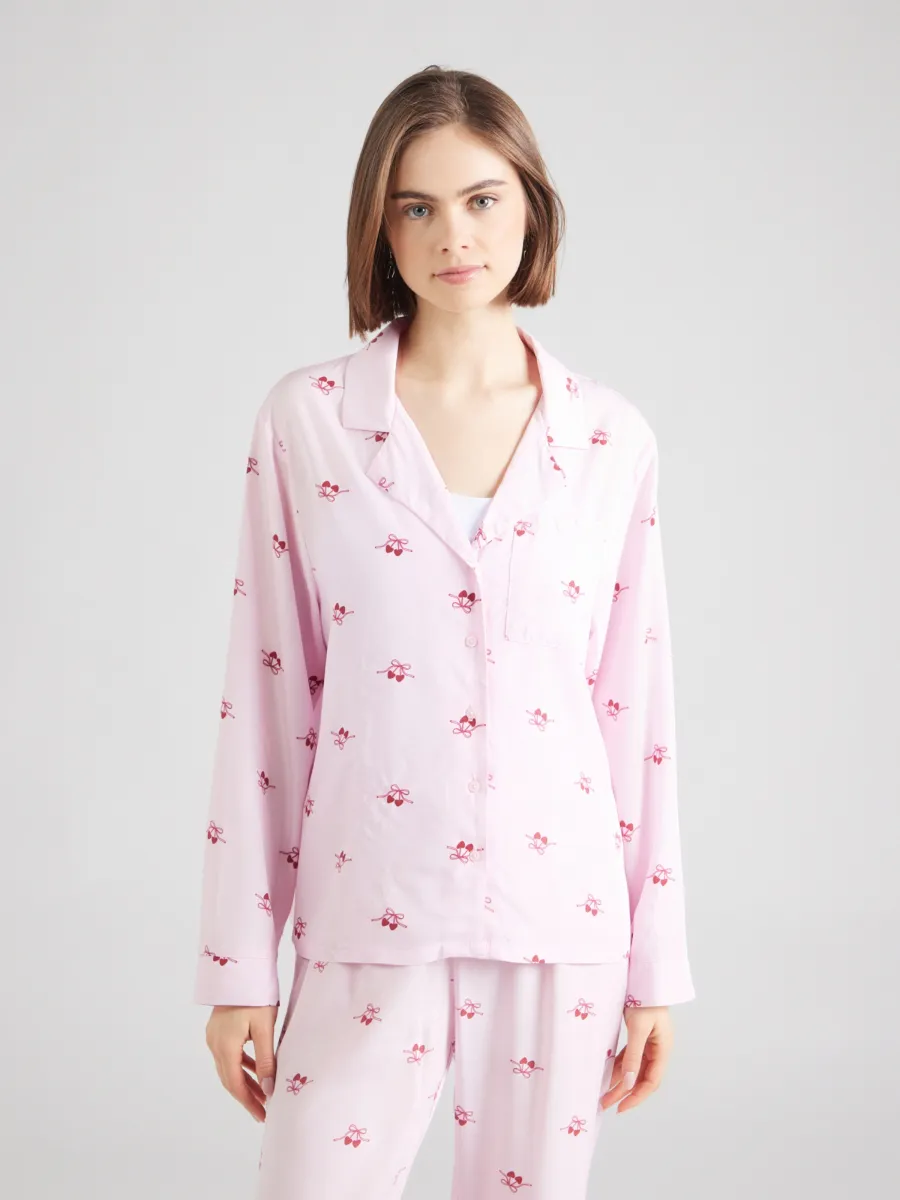 Hunkemöller Μπλουζάκι ύπνου 'Cherry'