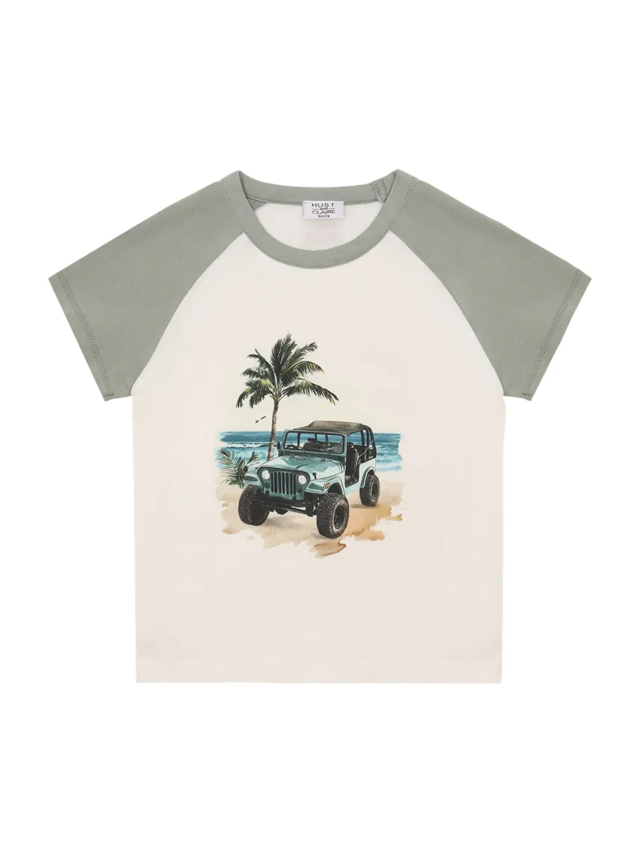 Hust & Claire Μπλουζάκι 'Anton Jeep'