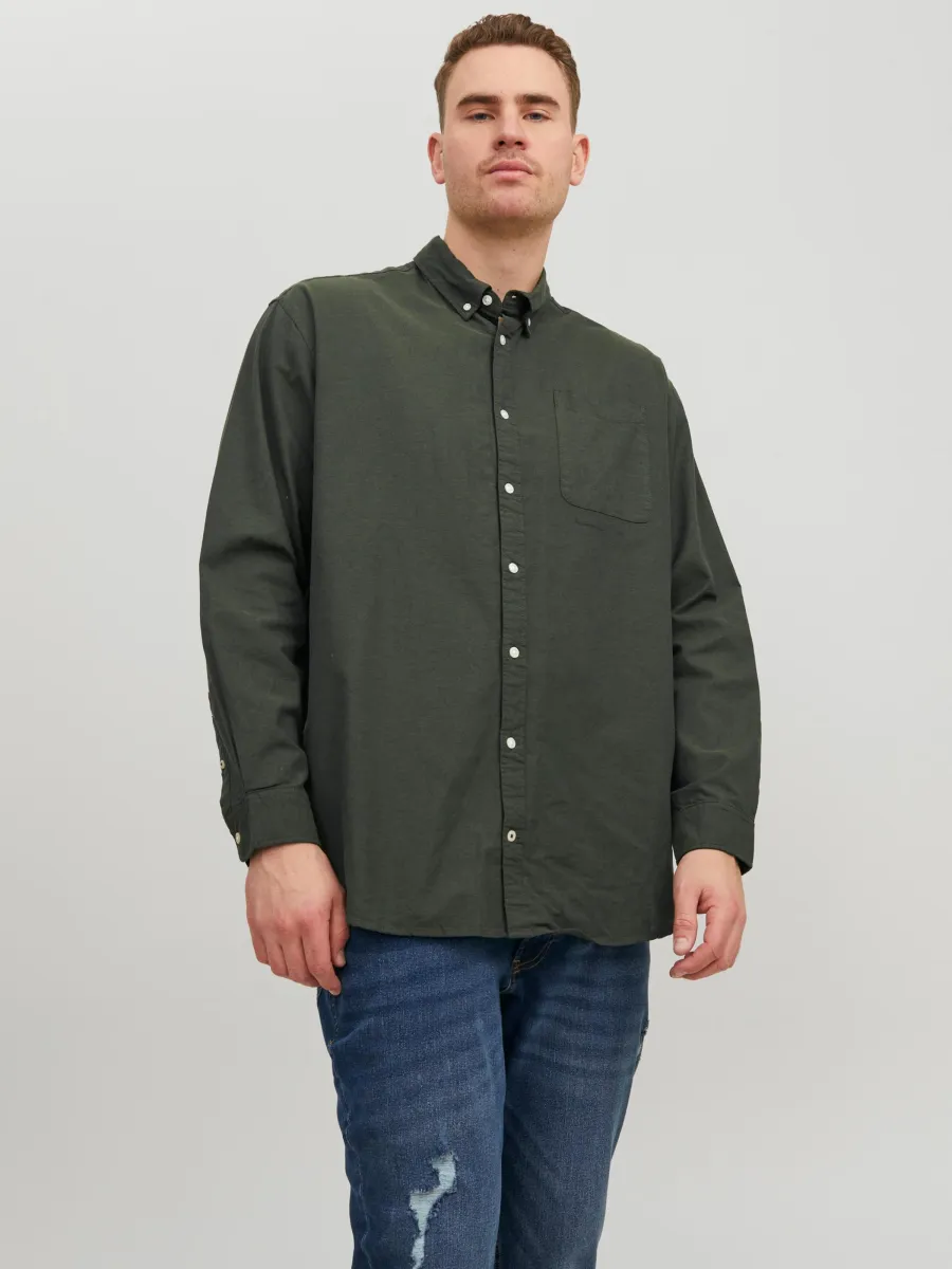 Jack & Jones Plus Πουκάμισο 'Oxford'