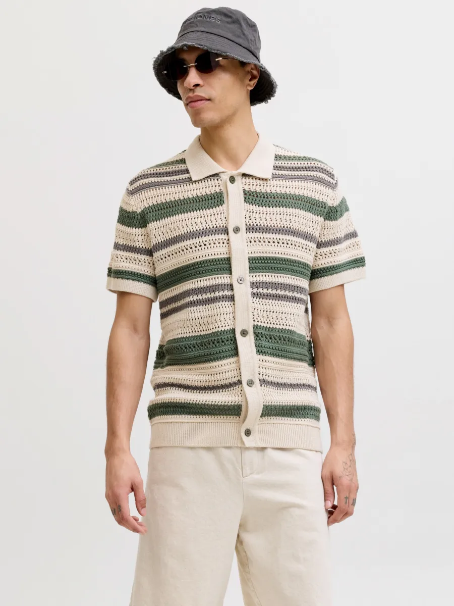 Jack & Jones Premium Πλεκτή ζακέτα 'JPRBluhamilton'