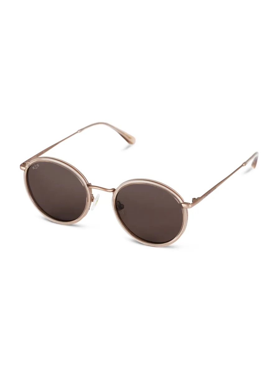 Kapten & Son Γυαλιά ηλίου 'Amsterdam Transparent Hazel Brown'