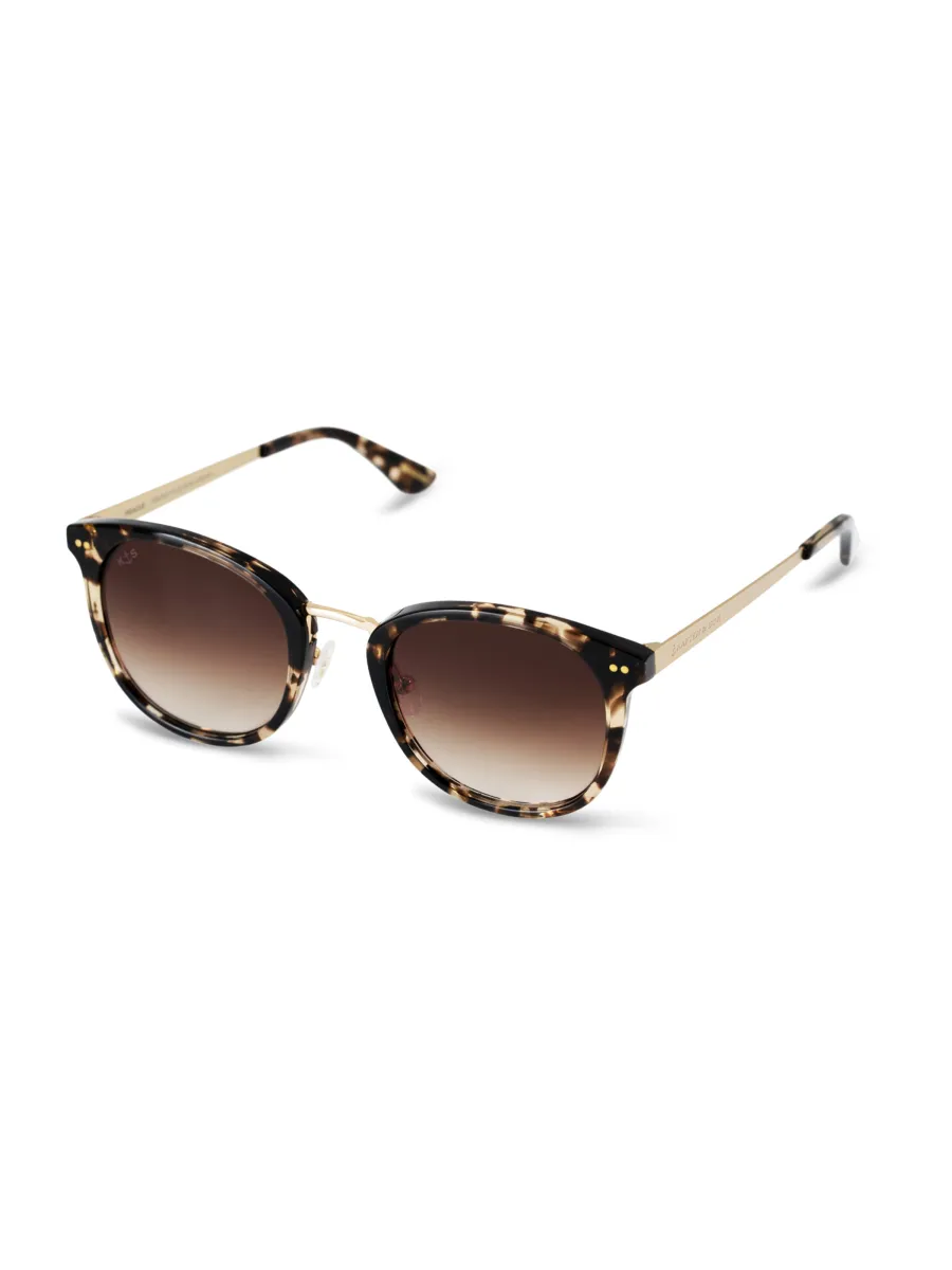 Kapten & Son Γυαλιά ηλίου 'Prague Crystal Tortoise Brown'